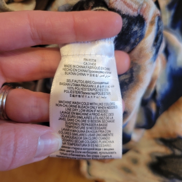 BCBGeneration Casual Tie Dye Romper Size S - Picture 6 of 6